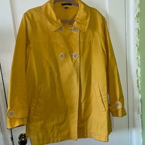 Vintage, yellow GAP Trench/Raincoat